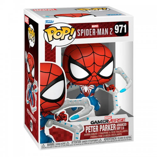 Funko Pop! Marvel Spider-Man 2 Peter Parker Advanced Suit 2.0 (971)